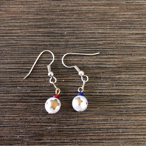 Jewelry - Christmas Ornament fishhook earrings